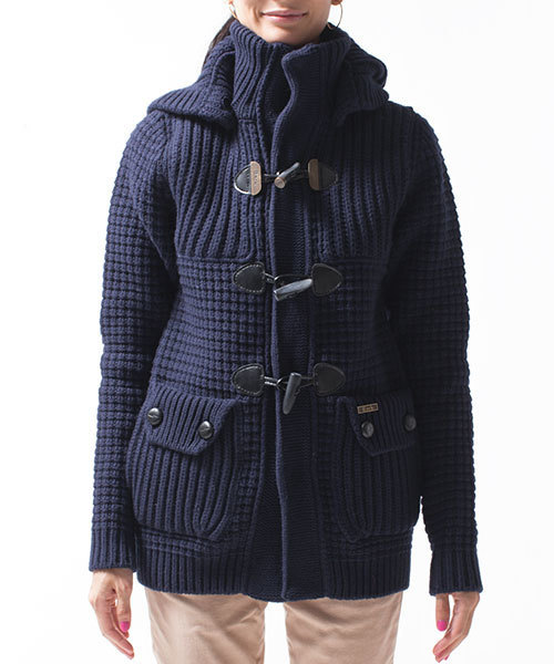 NANO universe（ナノユニバース）の「【BAILA12月号掲載】【VERY12月号掲載 】 BARK/OD/別注ショートダッフルコート（ダッフルコート・レディース・オフホワイト/ブラック/ネイビー/キャメル/ワイン・XX-SMALL/X-SMALL）」の6枚目の写真