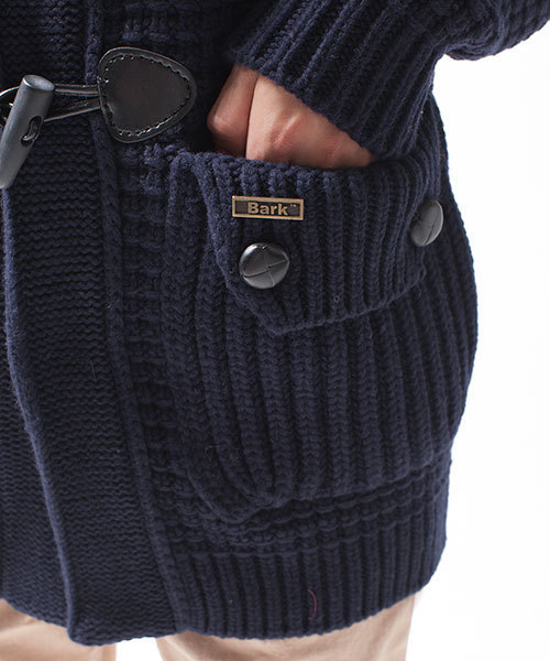 NANO universe（ナノユニバース）の「【BAILA12月号掲載】【VERY12月号掲載 】 BARK/OD/別注ショートダッフルコート（ダッフルコート・レディース・オフホワイト/ブラック/ネイビー/キャメル/ワイン・XX-SMALL/X-SMALL）」の10枚目の写真