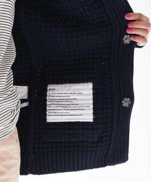 NANO universe（ナノユニバース）の「【BAILA12月号掲載】【VERY12月号掲載 】 BARK/OD/別注ショートダッフルコート（ダッフルコート・レディース・オフホワイト/ブラック/ネイビー/キャメル/ワイン・XX-SMALL/X-SMALL）」の12枚目の写真