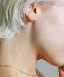 cui-cui K10 イエローゴールド マルチカラー フープ ピアス　新品 37383622b_b_24_215.jpg