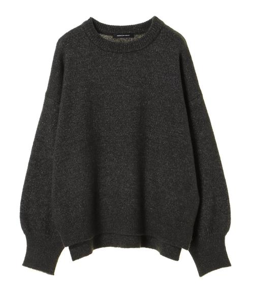 AMERICAN HOLIC(アメリカンホリック)の「・ブークレストレッチクルーネックプルオーバー*(ニット/セーター・レディース・ピンク/杢グレー/ブラック/カーキ/マスタード/ベージュ/グレー系その他2/オフホワイト・FREE)」の22枚目の写真