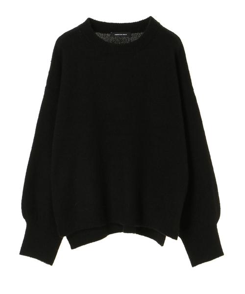 AMERICAN HOLIC(アメリカンホリック)の「・ブークレストレッチクルーネックプルオーバー*(ニット/セーター・レディース・ピンク/杢グレー/ブラック/カーキ/マスタード/ベージュ/グレー系その他2/オフホワイト・FREE)」の21枚目の写真