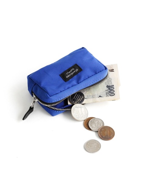 STANDARD SUPPLY（スタンダードサプライ）の「スタンダードサプライ / SIMPLICITY シンプリシティ / SQUARE POUCH S スクエアポーチS（ポーチ・レディース・ホワイト/チャコールグレー/ブラック/ベージュ/グレー/レッド/イエロー/ブルー/グリーン/ダークパープル/マスタード/ダークネイビー/モカ/サファリグリーン/レンガ/グリーン系その他/コーラルピンク/ストーン/サンドベージュ/オレンジ/ライトグレー系/ダークブラウン/キナリ/コバルトブルー/ケリーグリーン/アイボリー・FREE）」の16枚目の写真