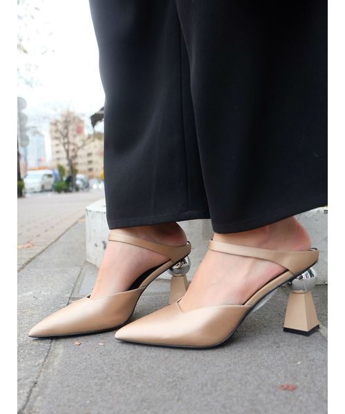 EVRIS（エヴリス）の「BALLデザインヒールパンプス（パンプス）」 - WEAR