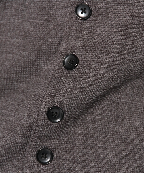 NANO universe（ナノユニバース）の「ミラノリブニットジレ（ベスト・メンズ・グレー/ネイビー/ブラック・SMALL/MEDIUM/LARGE）」の10枚目の写真