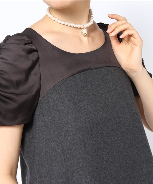 WEGO(ウィゴー)の「WEGO/シェルパールチョーカー(ネックレス・レディース・ホワイト・FREE)」の2枚目の写真