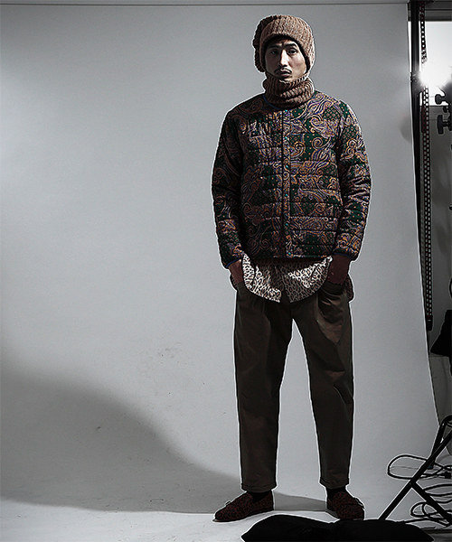 BEAMS（ビームス）の「VAPORIZE / ペイズリー柄 中綿 ダウンジャケット（ダウンジャケット/コート・メンズ・グリーン系その他/ブルー系その他・SMALL/MEDIUM/LARGE）」の16枚目の写真