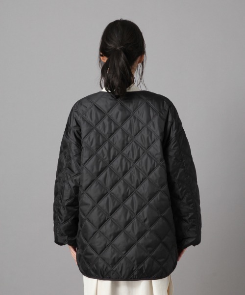 LOWRYS FARM（ローリーズファーム）の「キルティングブルゾン　861009（ブルゾン・レディース・アイボリー/ブラック/グリーン/イエロー・FREE）」の6枚目の写真