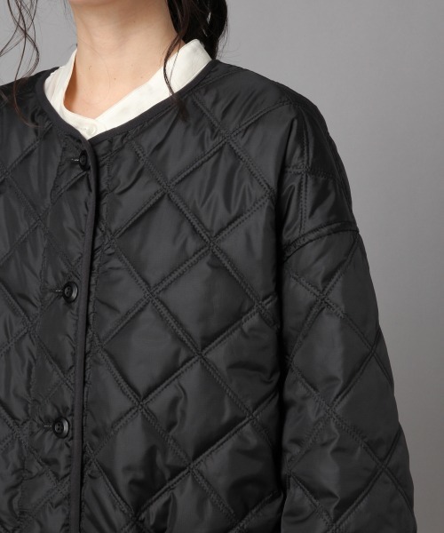 LOWRYS FARM（ローリーズファーム）の「キルティングブルゾン　861009（ブルゾン・レディース・アイボリー/ブラック/グリーン/イエロー・FREE）」の8枚目の写真