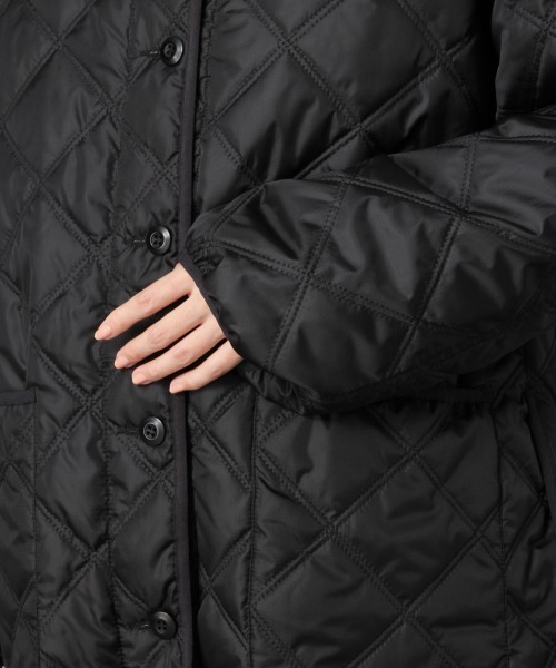 LOWRYS FARM（ローリーズファーム）の「キルティングブルゾン　861009（ブルゾン・レディース・アイボリー/ブラック/グリーン/イエロー・FREE）」の9枚目の写真