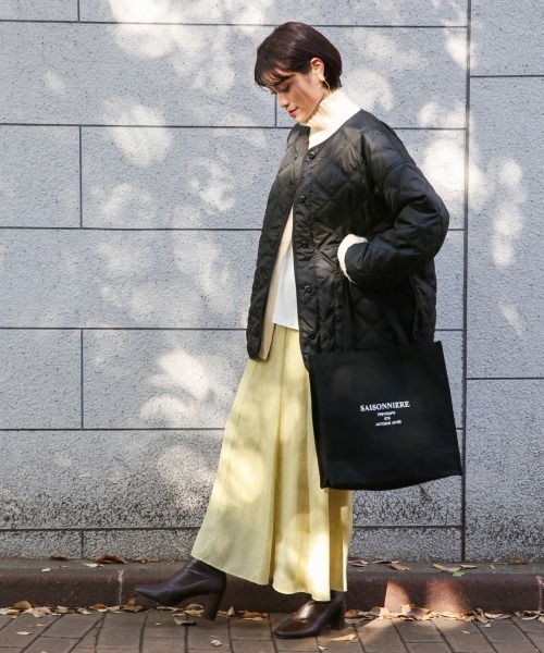 LOWRYS FARM（ローリーズファーム）の「キルティングブルゾン　861009（ブルゾン・レディース・アイボリー/ブラック/グリーン/イエロー・FREE）」の17枚目の写真