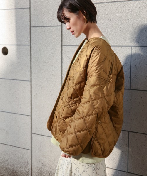 LOWRYS FARM（ローリーズファーム）の「キルティングブルゾン　861009（ブルゾン・レディース・アイボリー/ブラック/グリーン/イエロー・FREE）」の20枚目の写真