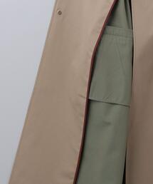 6（ロク）の「＜6(ROKU)＞COTTON SILK TRENCH COAT/コート（トレンチ