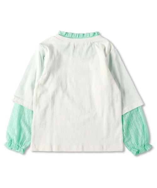 RADCHAP（ラッドチャップ）の「レース重ね着長袖Tシャツ（T