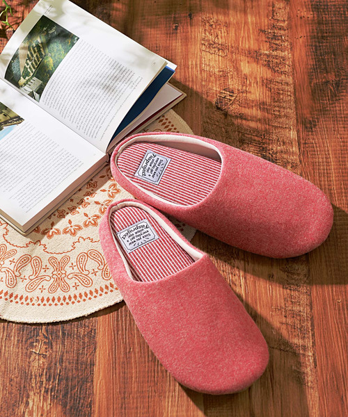 Add+（アッド）の「＜Add+＞チャールス スリッパ ルームシューズ コットン＆デニム（ルームシューズ/スリッパ）」 - WEAR
