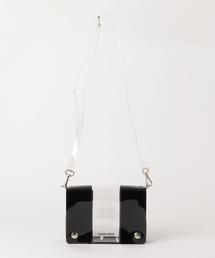 NaNa-NaNa | ＜nana-nana＞B6 クリアストライプバッグ -2WAY- Ψ(ショルダーバッグ)