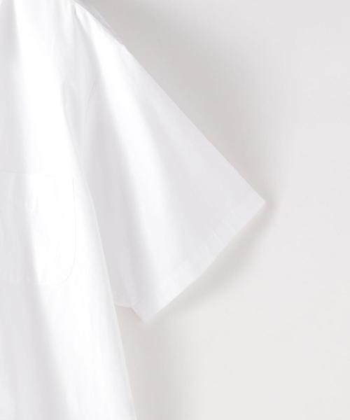 トップス THOMAS MASON REGULAR COLLAR LOOSE SHORT THOMAS MASON REGULAR COLLAR LOOSE SHORT トップス
