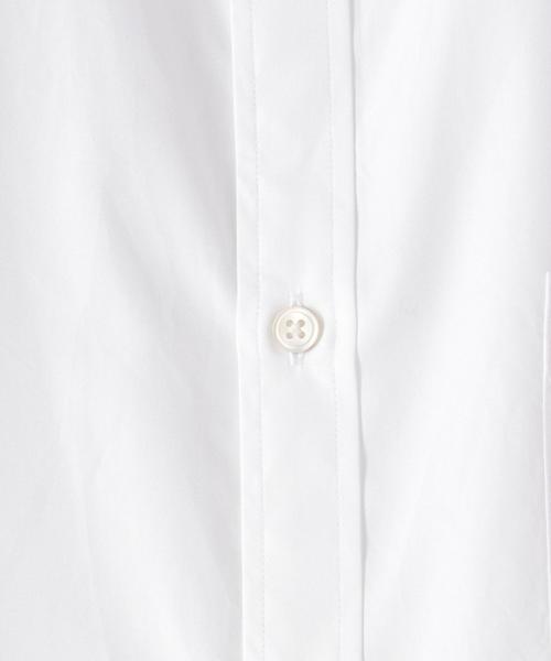 Steven Alan(スティーブンアラン)の「<Steven Alan> THOMAS MASON REGULAR COLLAR LOOSE SHORT SLEEVE SHIRT/シャツ(シャツ/ブラウス・メンズ・ホワイト・LARGE/MEDIUM/SMALL/X-LARGE)」の2枚目の写真
