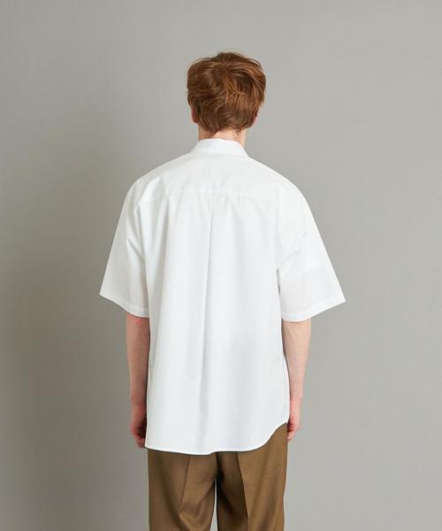 Steven Alan(スティーブンアラン)の「<Steven Alan> THOMAS MASON REGULAR COLLAR LOOSE SHORT SLEEVE SHIRT/シャツ(シャツ/ブラウス・メンズ・ホワイト・LARGE/MEDIUM/SMALL/X-LARGE)」の15枚目の写真