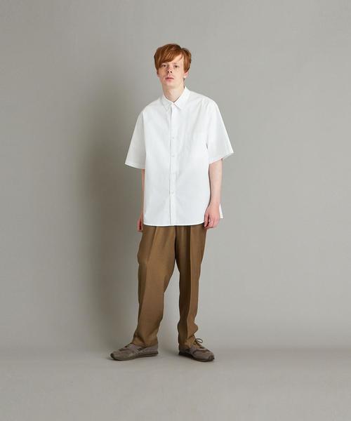 トップス THOMAS MASON REGULAR COLLAR LOOSE SHORT Steven Alan（スティーブンアラン）の「＜Steven Alan＞ THOMAS