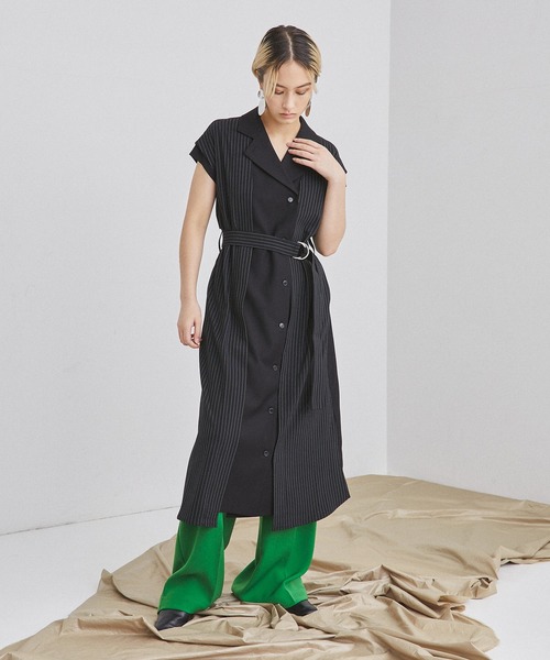 ダブルレイヤーシャツワンピース（ワンピース）｜UNITED TOKYO