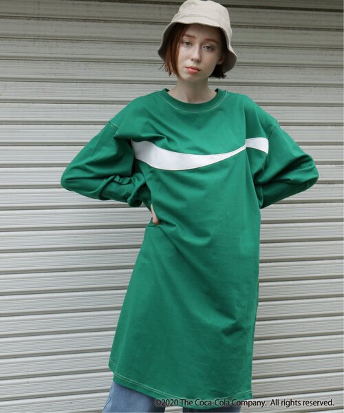 コカ コーラ ダイナミックリボンワンピース ワンピース Double Double Name ダブルネーム のファッション ワンピース セール