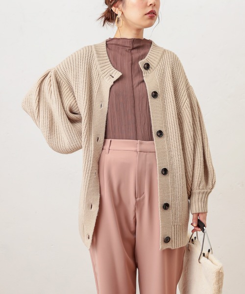 natural couture（ナチュラルクチュール）の「クリンクルメローＴ（Tシャツ/カットソー・レディース・ブラック/ブラウン/アイボリー/ミント/ライトベージュ・FREE）」の3枚目の写真