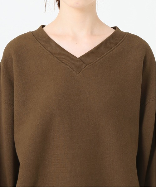 IENA（イエナ）の「【Champion/チャンピオン】別注REVERSEWEAVE プルオーバー◆（スウェット・レディース・ブラック/ブラウン/ベージュ/キャメル・FREE）」の9枚目の写真