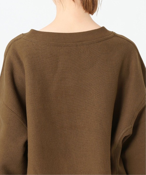 IENA（イエナ）の「【Champion/チャンピオン】別注REVERSEWEAVE プルオーバー◆（スウェット・レディース・ブラック/ブラウン/ベージュ/キャメル・FREE）」の20枚目の写真