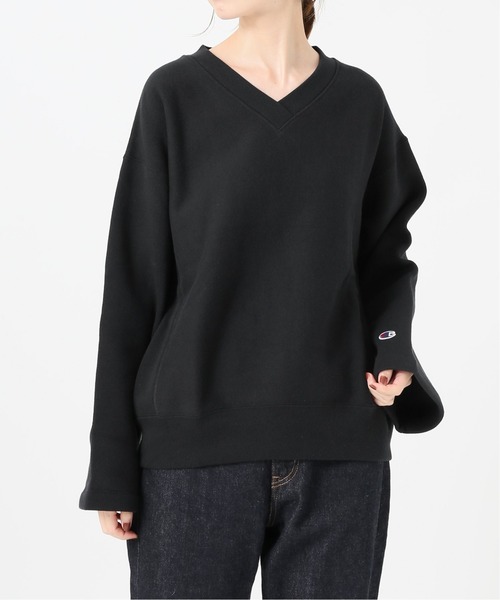 IENA（イエナ）の「【Champion/チャンピオン】別注REVERSEWEAVE プルオーバー◆（スウェット・レディース・ブラック/ブラウン/ベージュ/キャメル・FREE）」の21枚目の写真