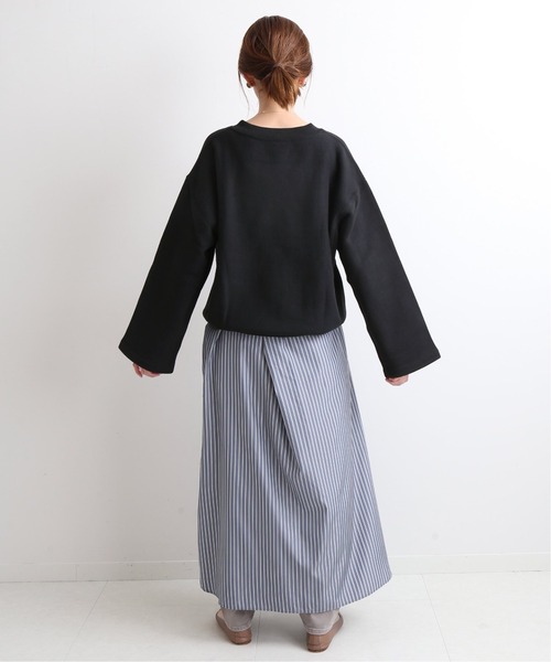 IENA（イエナ）の「【Champion/チャンピオン】別注REVERSEWEAVE プルオーバー◆（スウェット・レディース・ブラック/ブラウン/ベージュ/キャメル・FREE）」の15枚目の写真