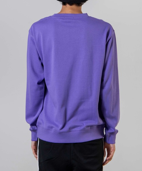 WEGO（ウィゴー）の「WEGO/シンプル刺繍プルオーバー（スウェット・メンズ・パープル/スミクロ・SMALL/LARGE/MEDIUM）」の20枚目の写真