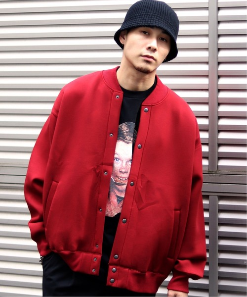 JOINT WORKS(ジョイントワークス)の「JW-ダンボール B.B.ブルゾン(ブルゾン・メンズ・ホワイト/ブラック/レッド・LARGE/MEDIUM)」の3枚目の写真