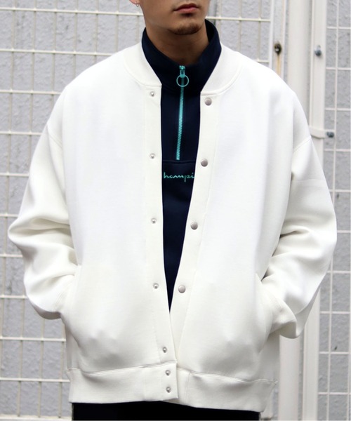 JOINT WORKS(ジョイントワークス)の「JW-ダンボール B.B.ブルゾン(ブルゾン・メンズ・ホワイト/ブラック/レッド・LARGE/MEDIUM)」の1枚目の写真