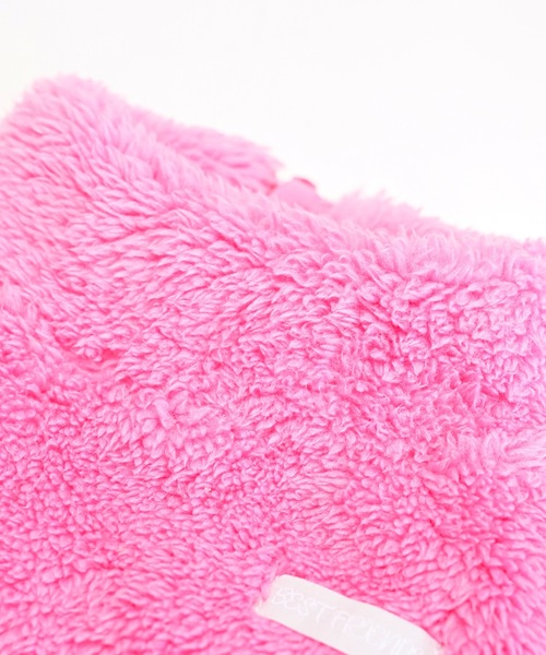 Best Friends（ベストフレンズ）の「Best Friends ベストフレンズ：ジップボアジャケット（ペットウェア・レディース・ベージュ/ピンク/ミント/ブラック/オレンジ/ブラウン・S/L/XXL/M/XL）」の16枚目の写真