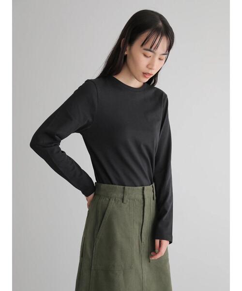 AMERICAN HOLIC(アメリカンホリック)の「クルーネックカットプルオーバー *(Tシャツ/カットソー・レディース・ブラック/オフホワイト/その他7・M/L)」の10枚目の写真