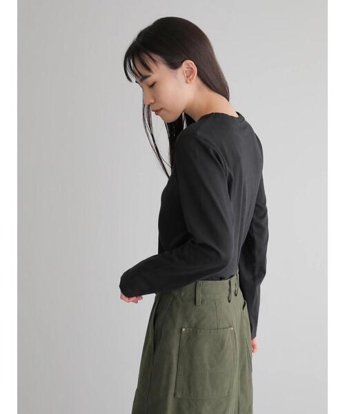 AMERICAN HOLIC(アメリカンホリック)の「クルーネックカットプルオーバー *(Tシャツ/カットソー・レディース・ブラック/オフホワイト/その他7・M/L)」の16枚目の写真