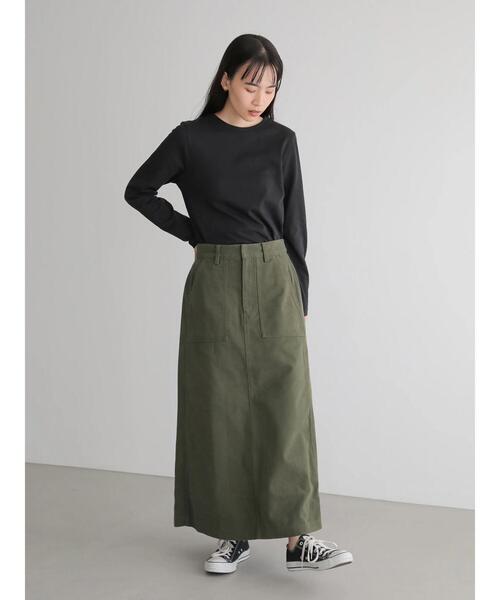 AMERICAN HOLIC(アメリカンホリック)の「クルーネックカットプルオーバー *(Tシャツ/カットソー・レディース・ブラック/オフホワイト/その他7・M/L)」の11枚目の写真