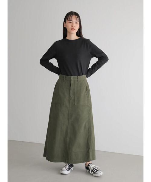 AMERICAN HOLIC(アメリカンホリック)の「クルーネックカットプルオーバー *(Tシャツ/カットソー・レディース・ブラック/オフホワイト/その他7・M/L)」の5枚目の写真