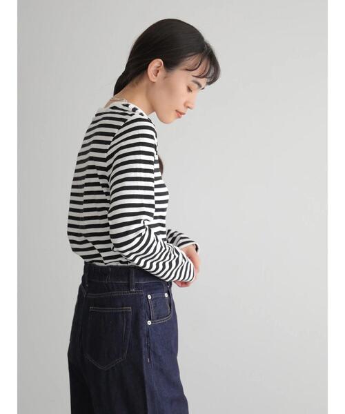 AMERICAN HOLIC(アメリカンホリック)の「クルーネックカットプルオーバー *(Tシャツ/カットソー・レディース・ブラック/オフホワイト/その他7・M/L)」の19枚目の写真