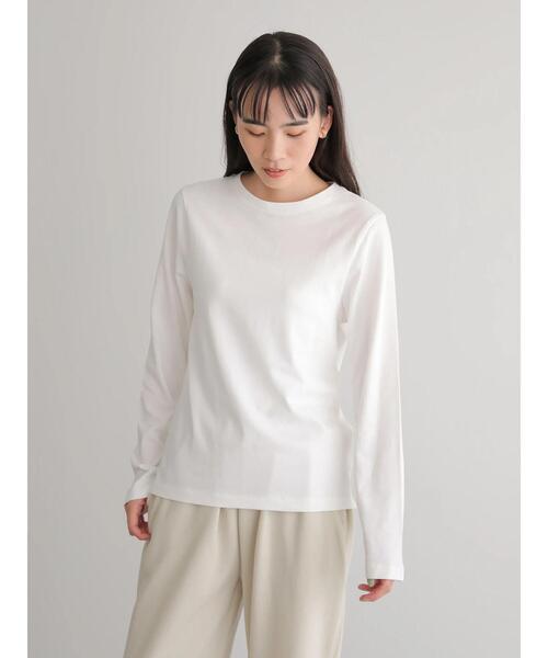 AMERICAN HOLIC(アメリカンホリック)の「クルーネックカットプルオーバー *(Tシャツ/カットソー・レディース・ブラック/オフホワイト/その他7・M/L)」の2枚目の写真