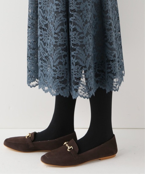 La TOTALITE（ラトータリテ）の「《追加3》レースフレアスカート【手洗い可能】◆（スカート・レディース・ブルー/ピンク・38/36）」の9枚目の写真