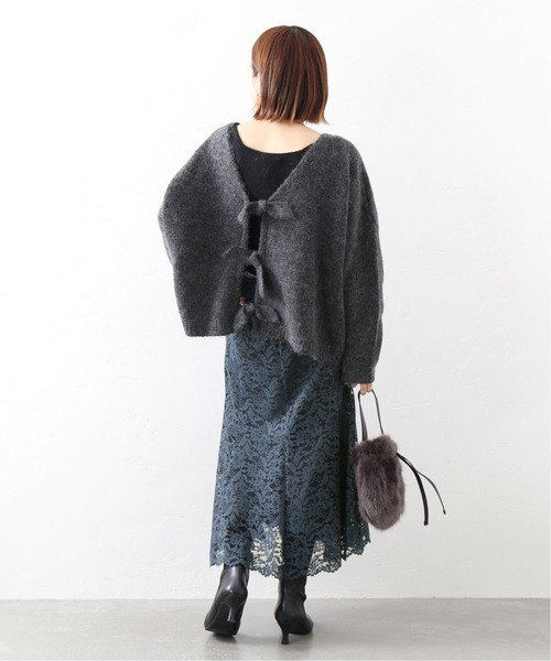 La TOTALITE（ラトータリテ）の「《追加3》レースフレアスカート【手洗い可能】◆（スカート・レディース・ブルー/ピンク・38/36）」の10枚目の写真