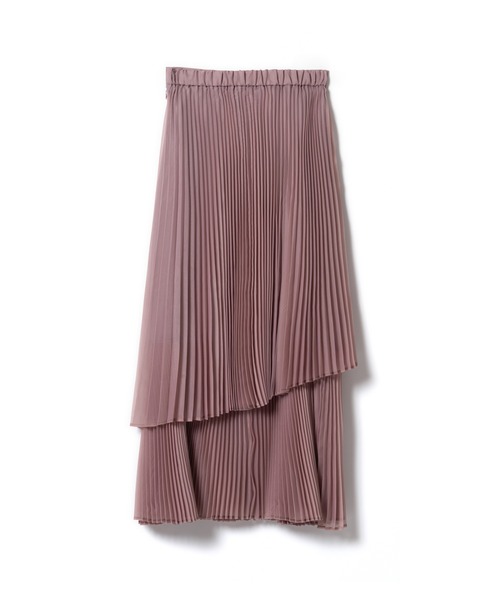LAYMEE（レイミー）の「Rian pleats SK / リアンプリーツスカート（スカート・レディース・レンガ/ピンク/ピンクベージュ・FREE）」の14枚目の写真