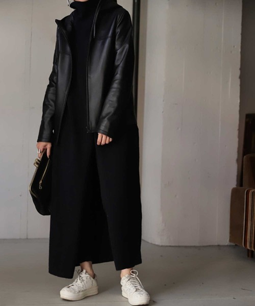 antiqua（アンティカ）の「レザージャケット（ライダースジャケット