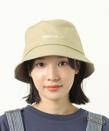 【 PENDLETON / ペンドルトン 】EMB BUCKET HAT / ロゴ刺繍バケットハット サファリハット
