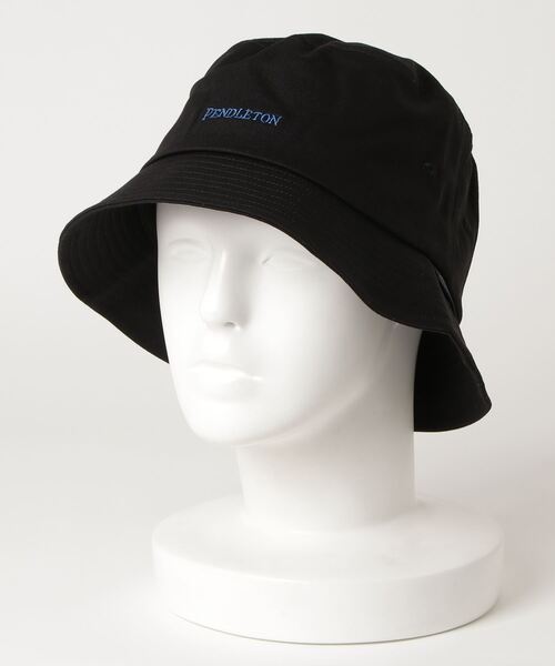 PENDLETON（ペンドルトン）の「【 PENDLETON / ペンドルトン 】EMB BUCKET HAT / ロゴ刺繍バケットハット 　サファリハット（ハット・メンズ・ベージュ/ネイビー/カーキ/ブラック/ライトブラウン・FREE）」の14枚目の写真