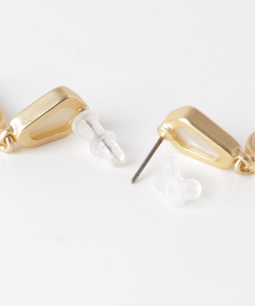 SMELLY（スメリー）の「カラーカタチサガリピアス（ピアス（両耳用）・レディース・イエロー/ミント・-）」の9枚目の写真