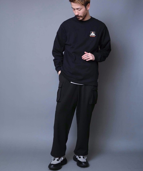 BEN DAVIS（ベンデイビス）の「【BEN DAVIS/ベンデイビス】バックプリントロンＴ　　スマイリングゴリラ 　ブランドロゴ　ユニセックス（Tシャツ/カットソー・メンズ・ブラック/ホワイト/パープル・LARGE/X-LARGE/MEDIUM）」の18枚目の写真