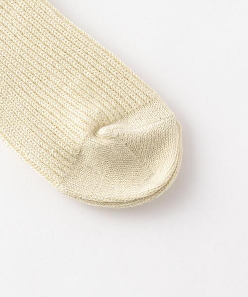 Steven Alan(スティーブンアラン)の「<Steven Alan>RIB SOCKS/ソックス(ソックス/靴下・レディース・ホワイト/クリーム/ブラック・FREE)」の5枚目の写真